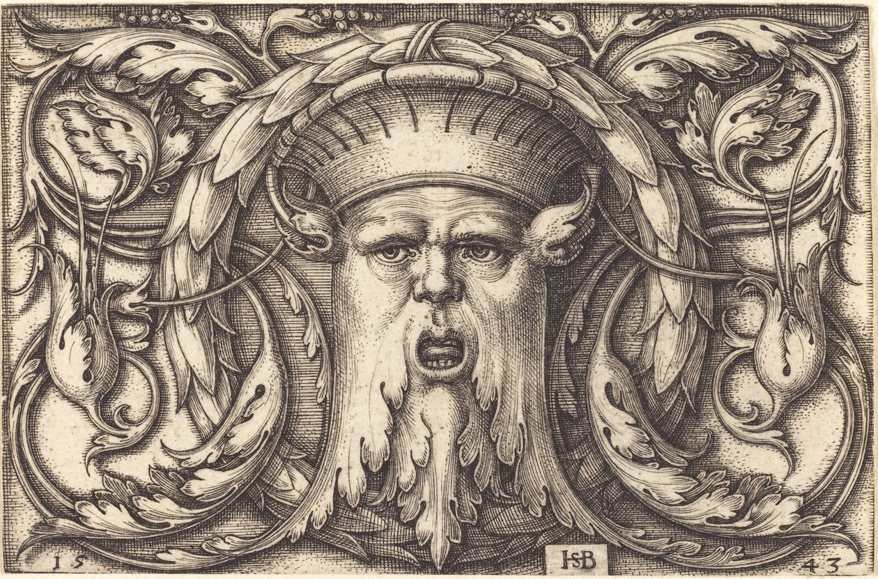 Maskeli Süsleme by Sebald Beham
