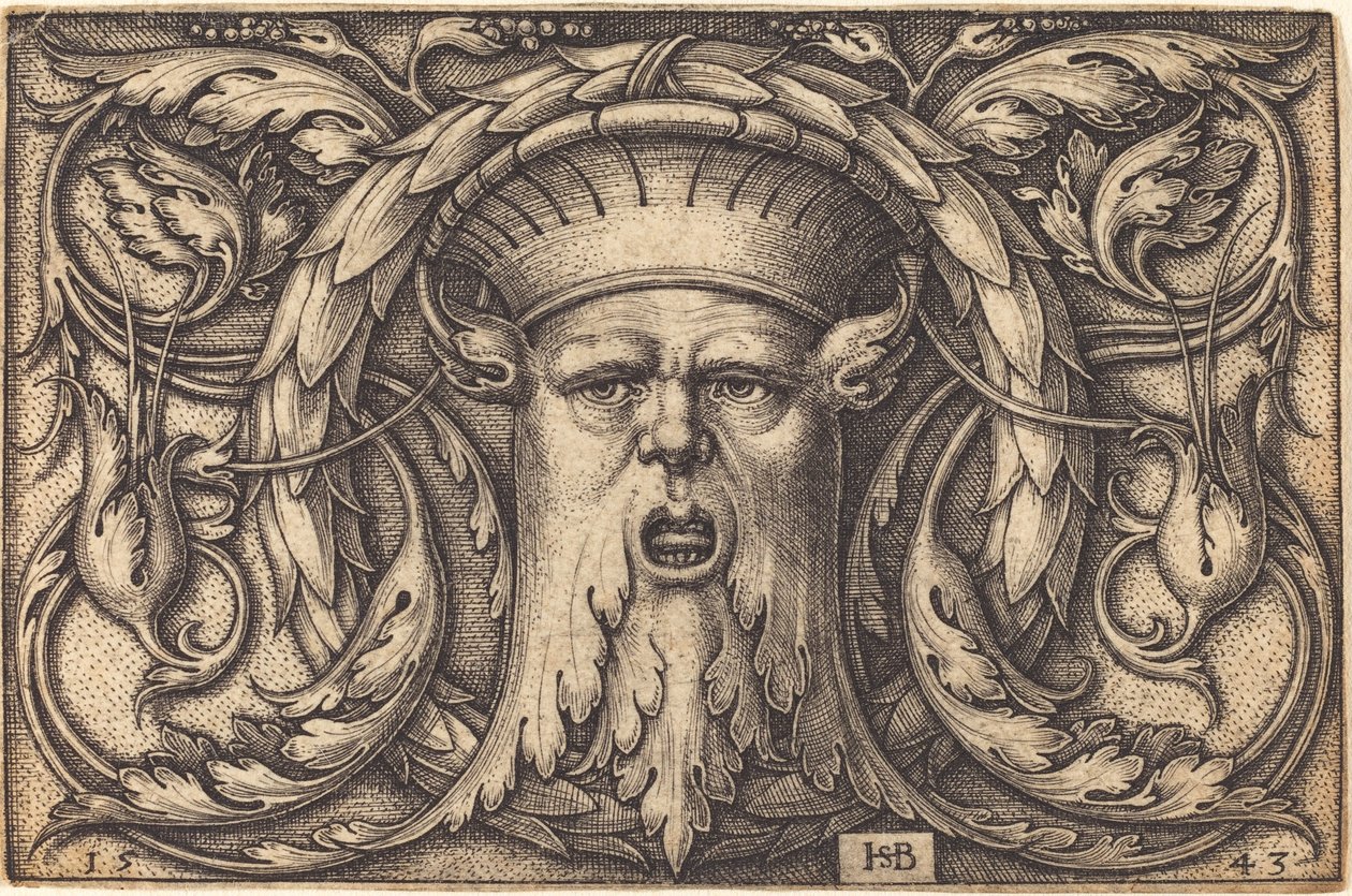Maskeli Süsleme by Sebald Beham