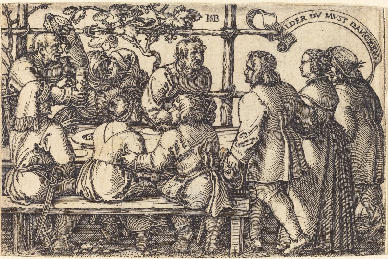 Köylü Bayramı by Sebald Beham