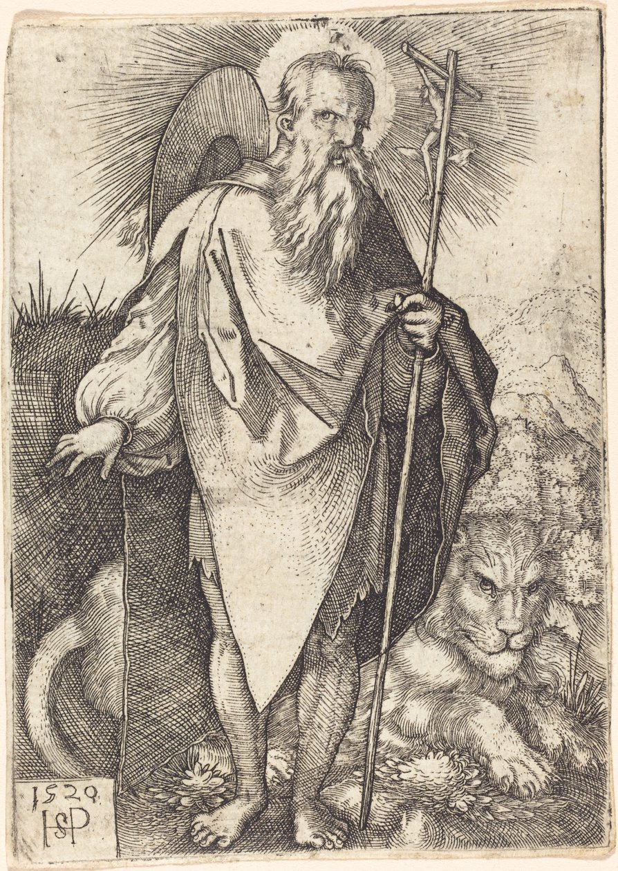 Aziz Jerome Ayakta by Sebald Beham