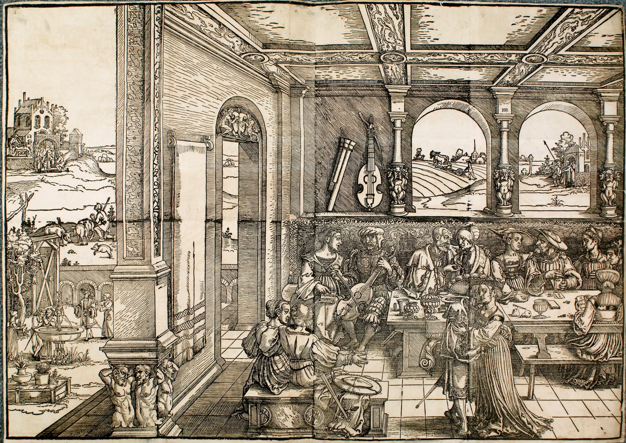 Müsrif Oğul, 16. yüzyıl by Sebald Beham