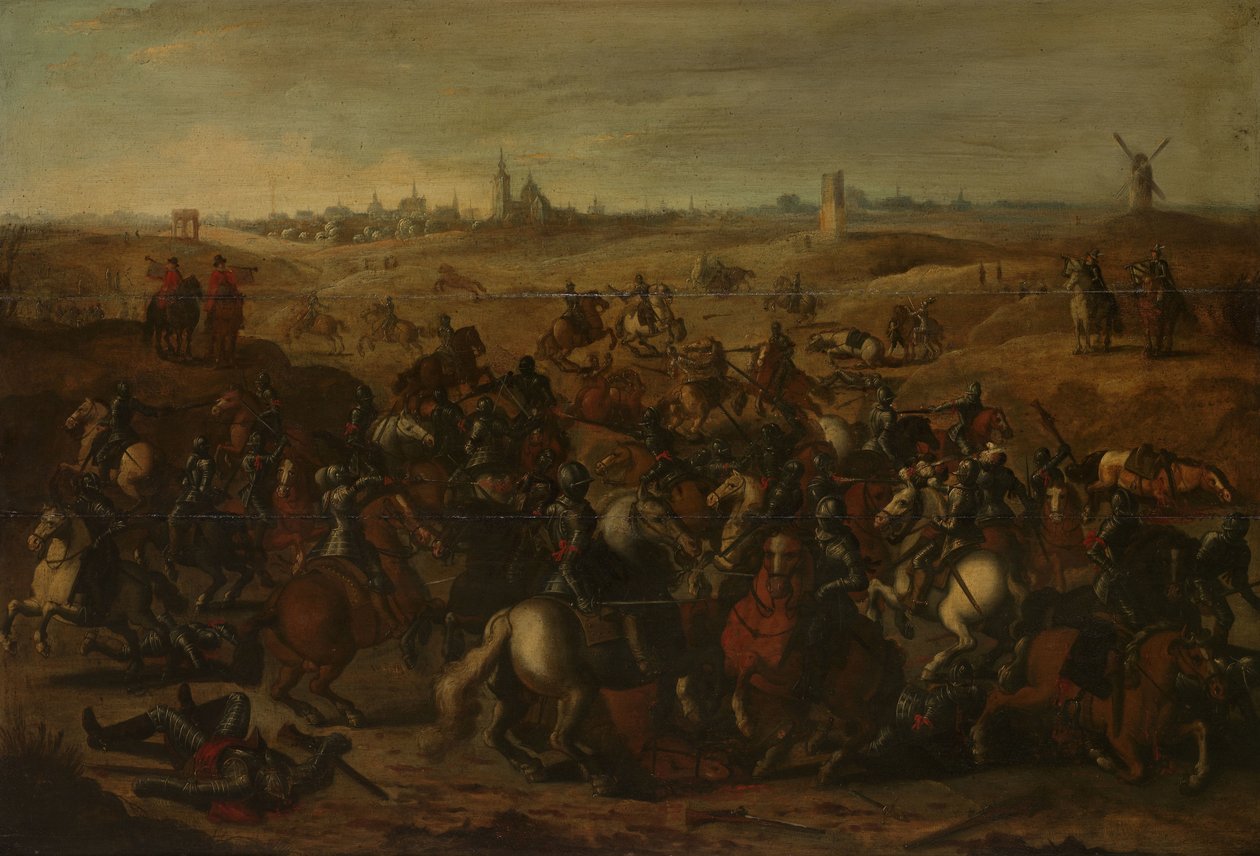 Cuirassiers Arasındaki Çatışma, 5 Şubat 1600, Vughterheide