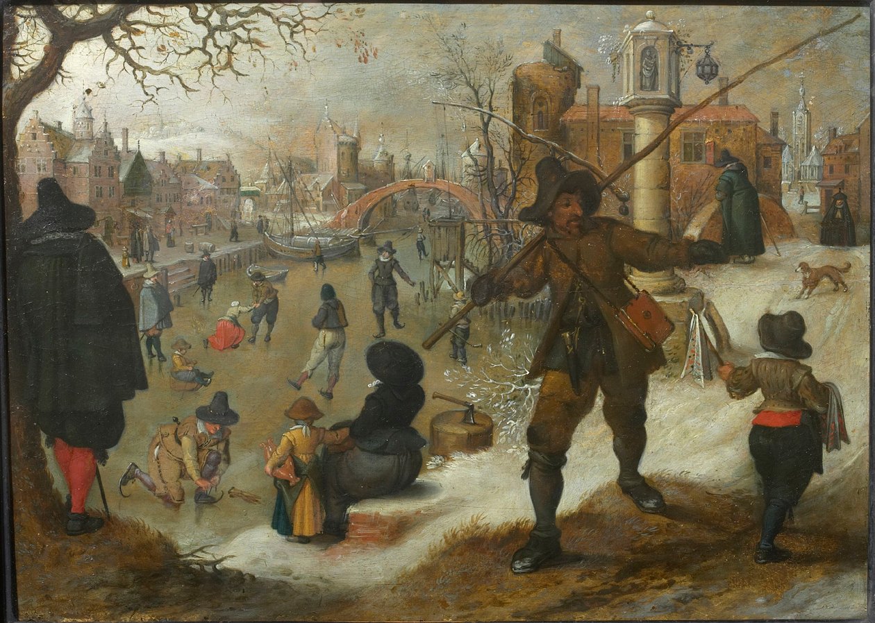 Ocak Ayı, c. 1618. by Sebastiaen Vrancx