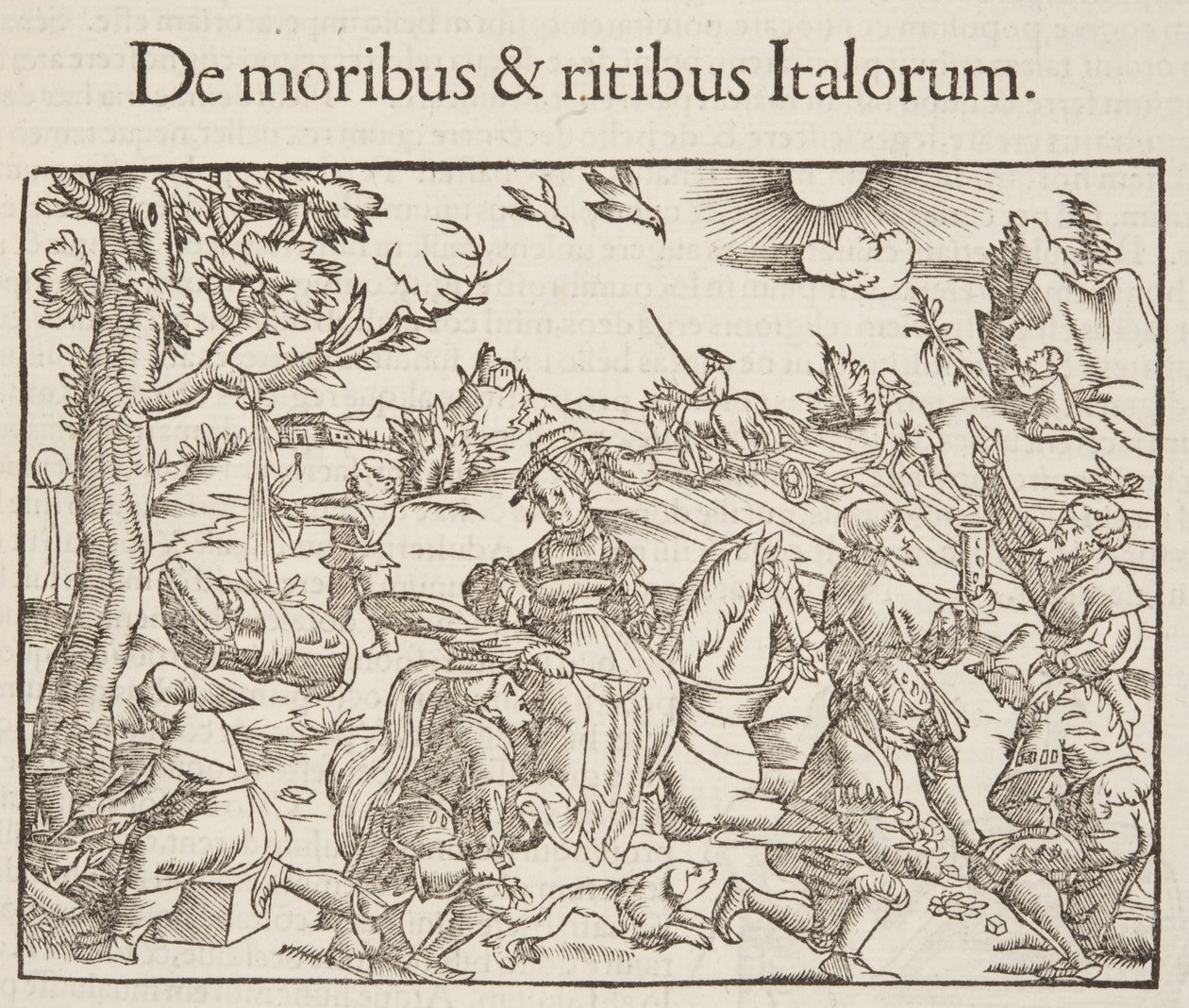 Cosmographia, Fol 201, 1544 detayı by Sebastian Munster