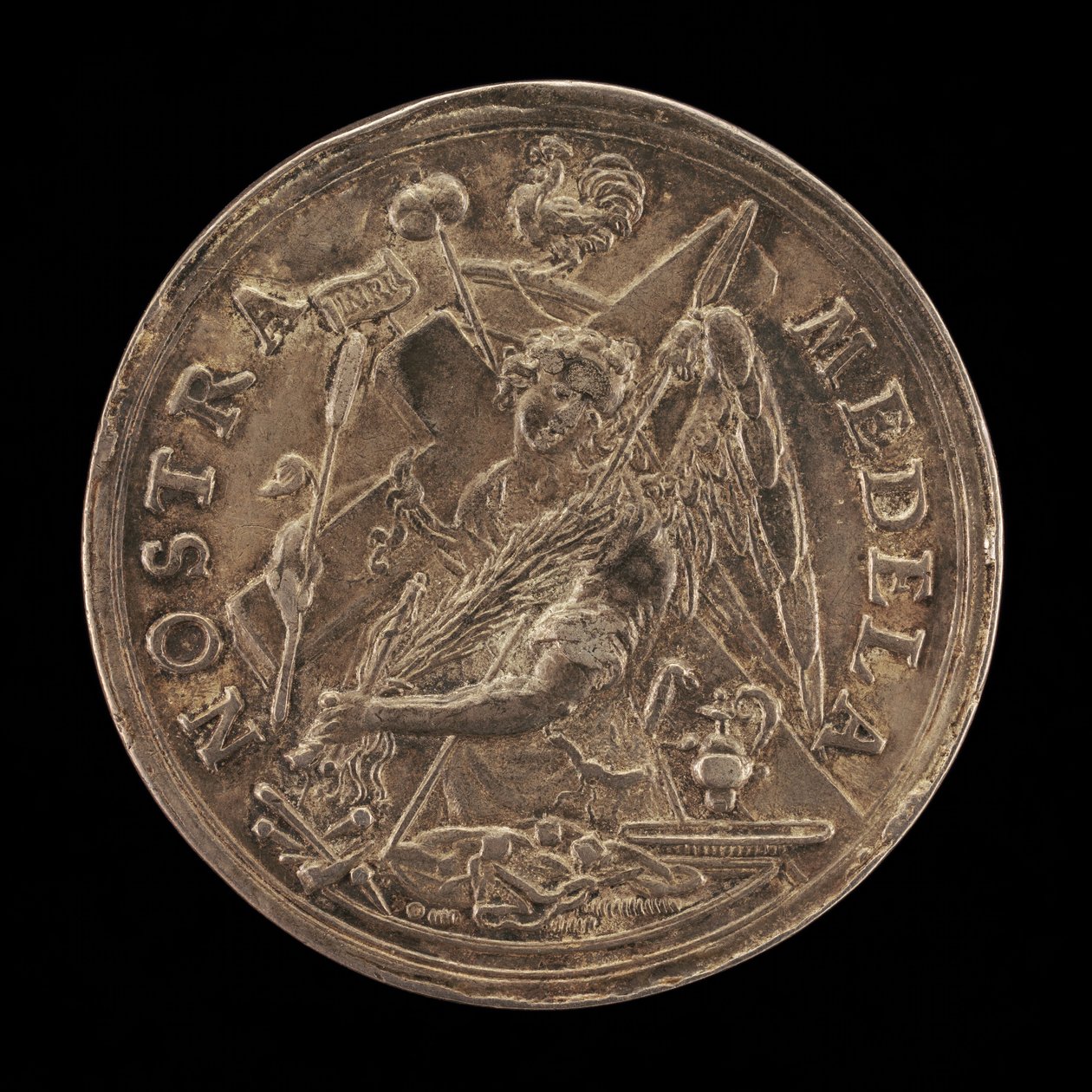 Tutku Aletleri ile Melek [ters], 1631. by Sebastian Dadler
