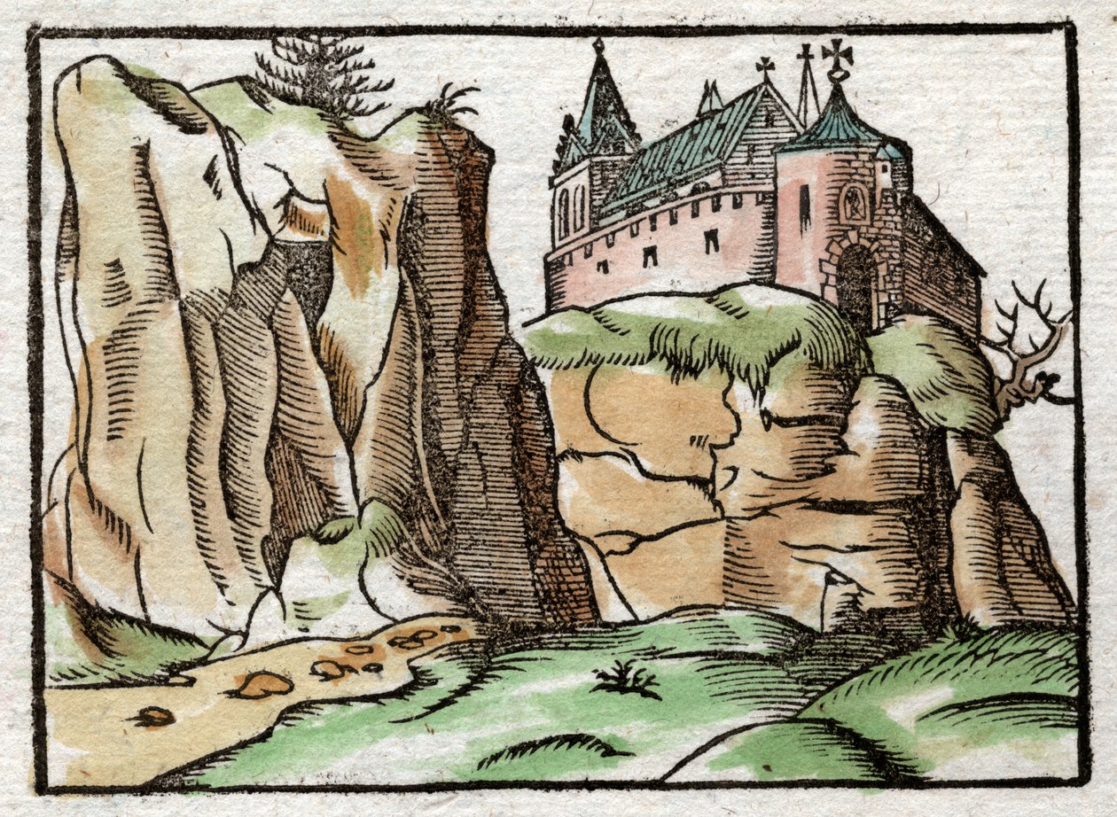 Targoviste, Romanya 1575 by Sebastian Munster