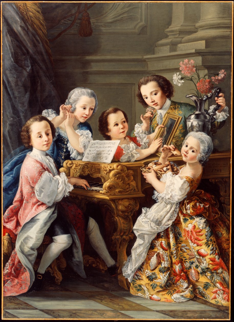 Beş Duyu Alegorisi by Sebastiano Ceccarini
