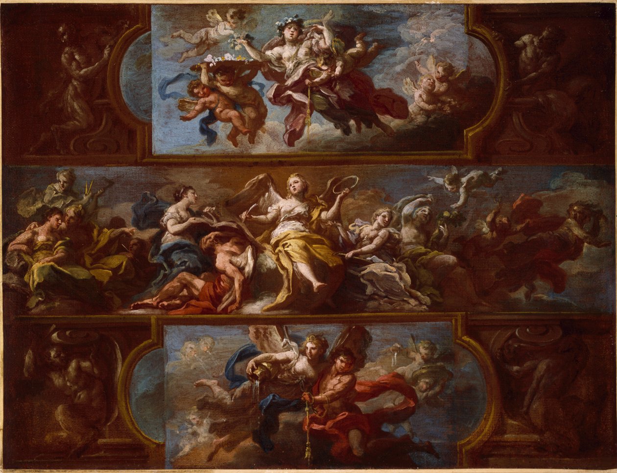 Alegori, c.1700 by Sebastiano Conca