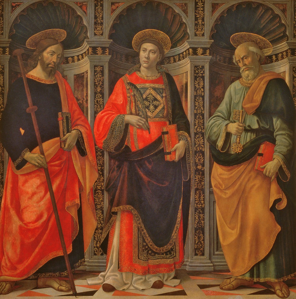 Aziz James, Aziz Stephen ve Aziz Peter by Sebastiano Minardi