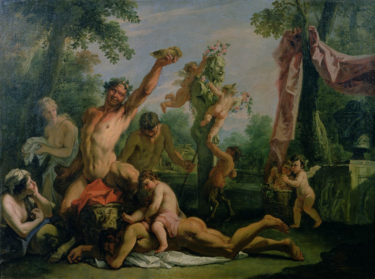 Bacchanalia  by Sebastiano Ricci