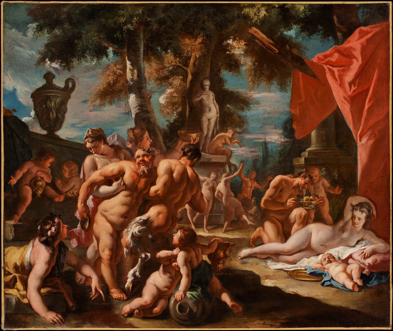 Silenus Bayramı by Sebastiano Ricci