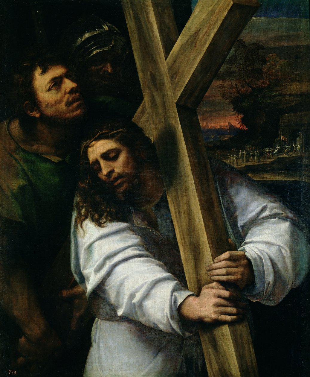 İsa Haç Taşırken, c.1535 by Sebastiano del Piombo