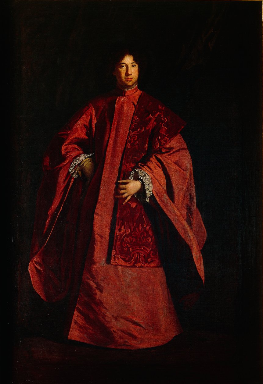 Savcı Gerolamo Querini Stampalia'nın Portresi, Sebastiano Bombelli (1635-1719), tuval üzerine yağlı boya by Sebastiano Bombelli