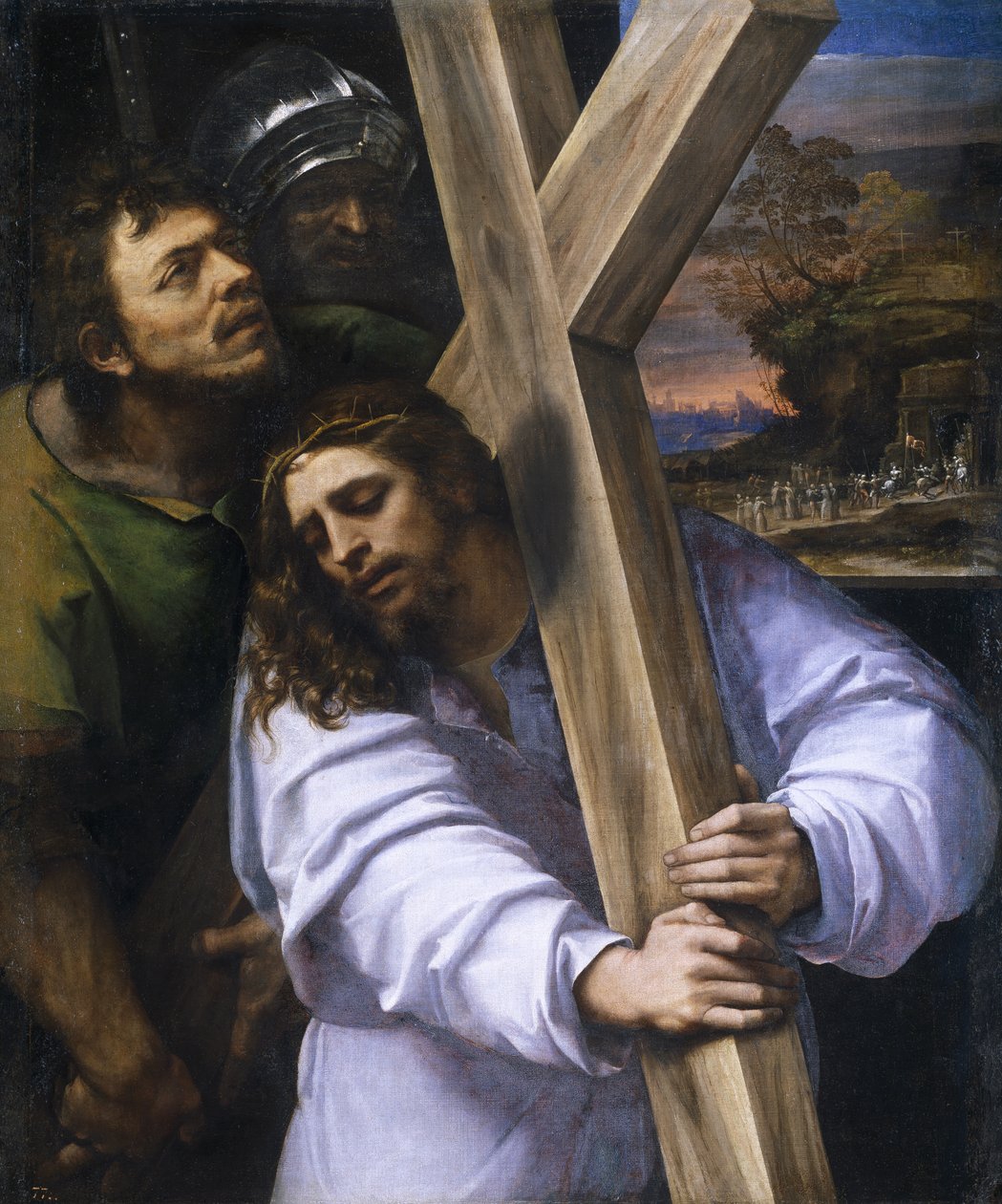 Haç Taşıyan İsa by Sebastiano Piombo del