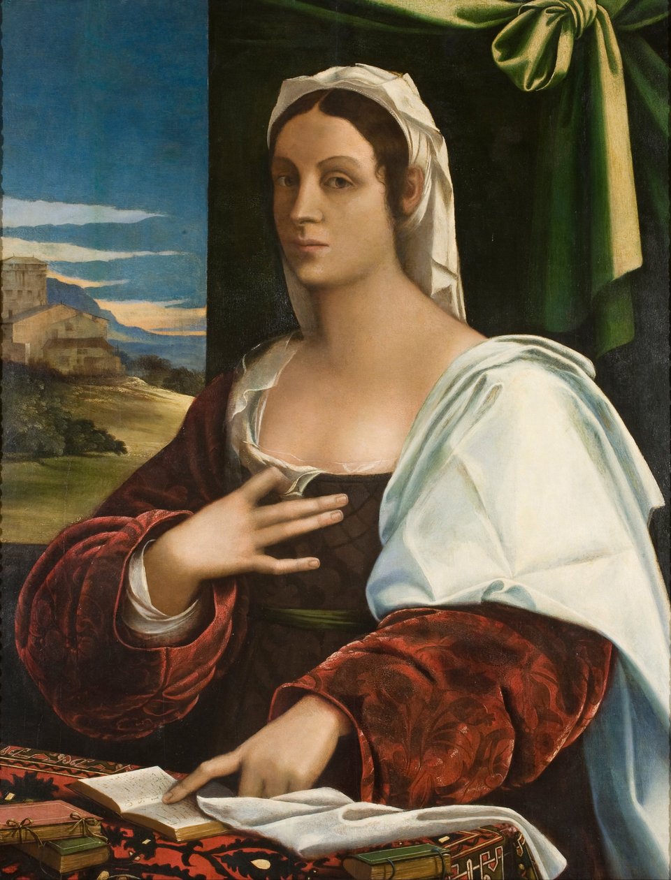 Vittoria Colonna 1490-1547 by Sebastiano Piombo del