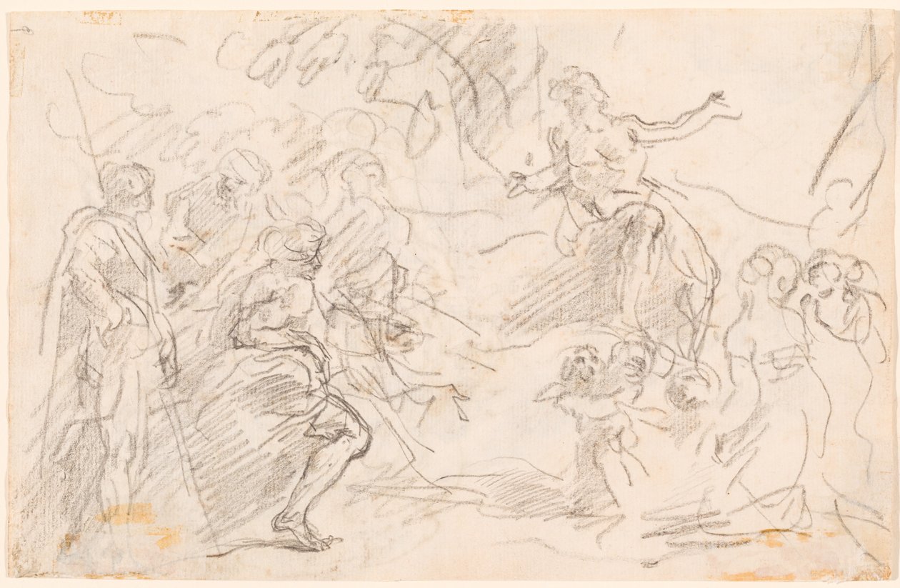 İncil Sahnesi [verso] by Sebastiano Ricci