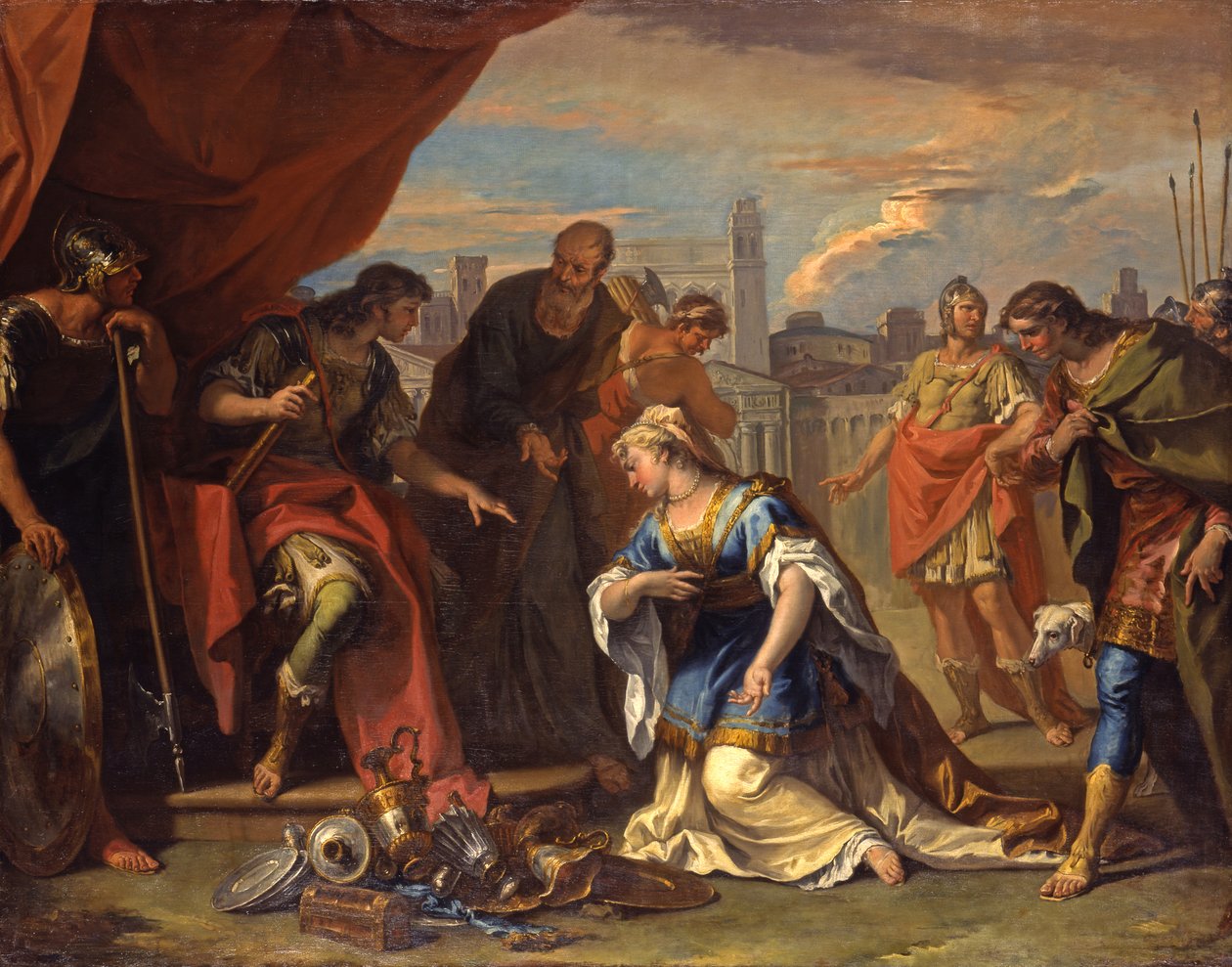 Scipio Kıtası, c.1708-1710 by Sebastiano Ricci