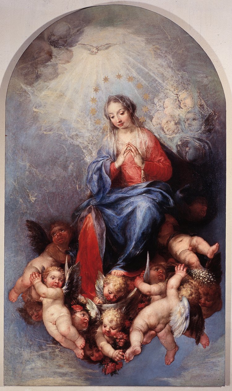 Tertemiz Meryem Ana (tuval üzerine yağlı boya by Sebastiano Ricci