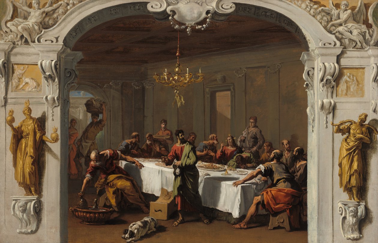 Son Akşam Yemeği by Sebastiano Ricci
