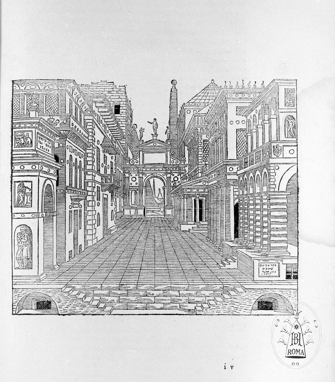 Perspektif Trajik Sahnenin ikinci kitabı by Sebastiano Serlio