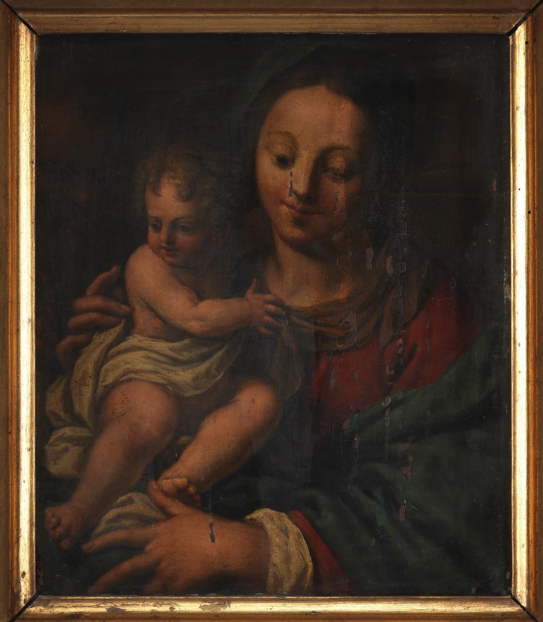 bakire ve çocuk by Sebastiano Serlio