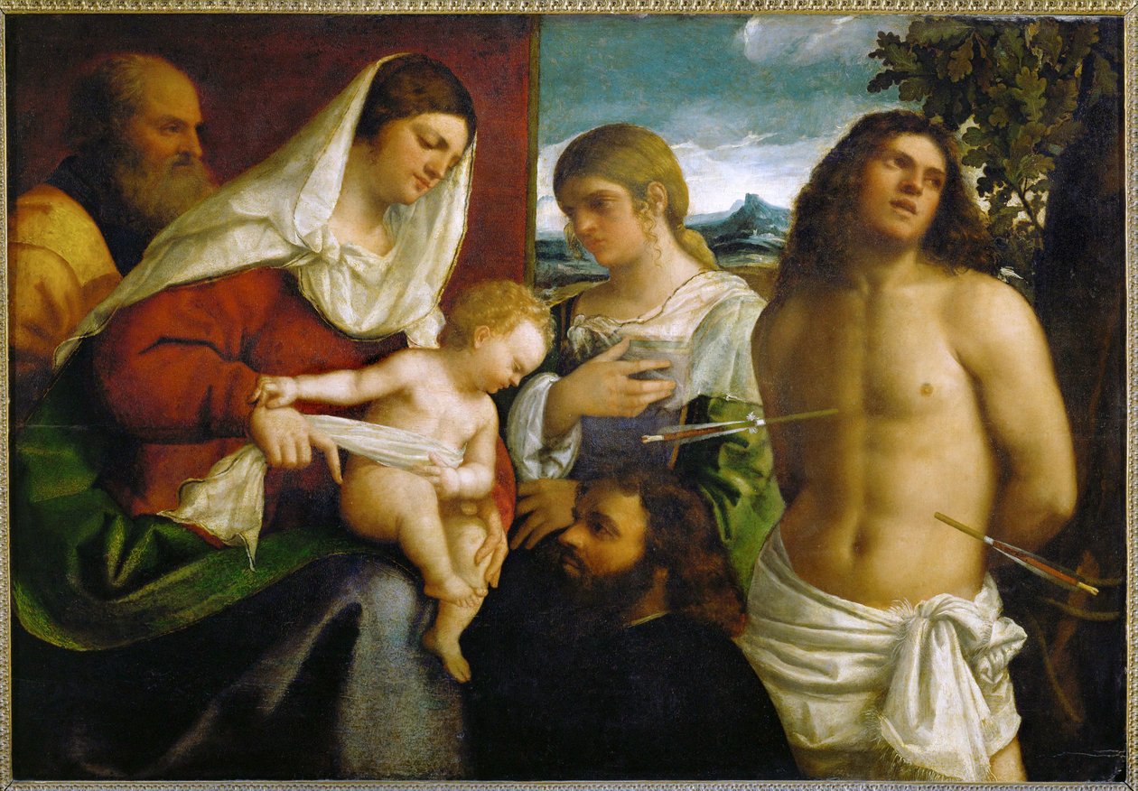 Kutsal Sohbet ... by Sebastiano del (c.1485-1547) Piombo
