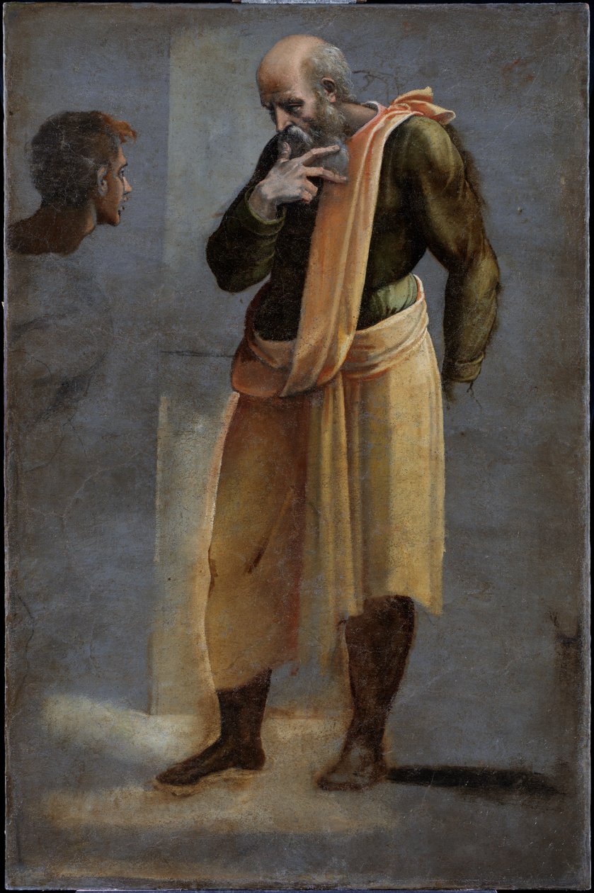 Ziyaret - Aziz Zacchariah by Sebastiano del (c.1485-1547) Piombo