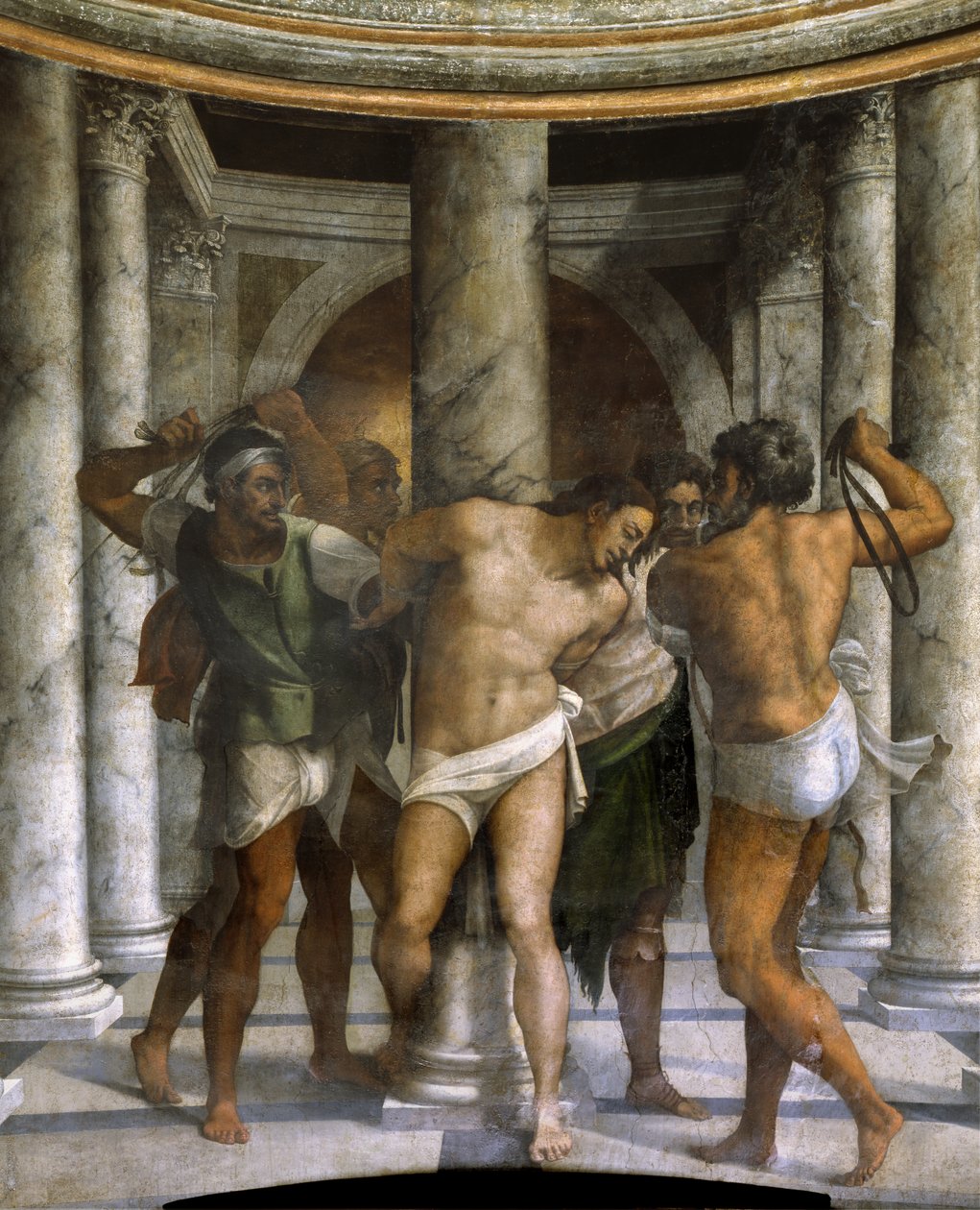 Kırbaçlama by Sebastiano del (c.1485 1547) Piombo