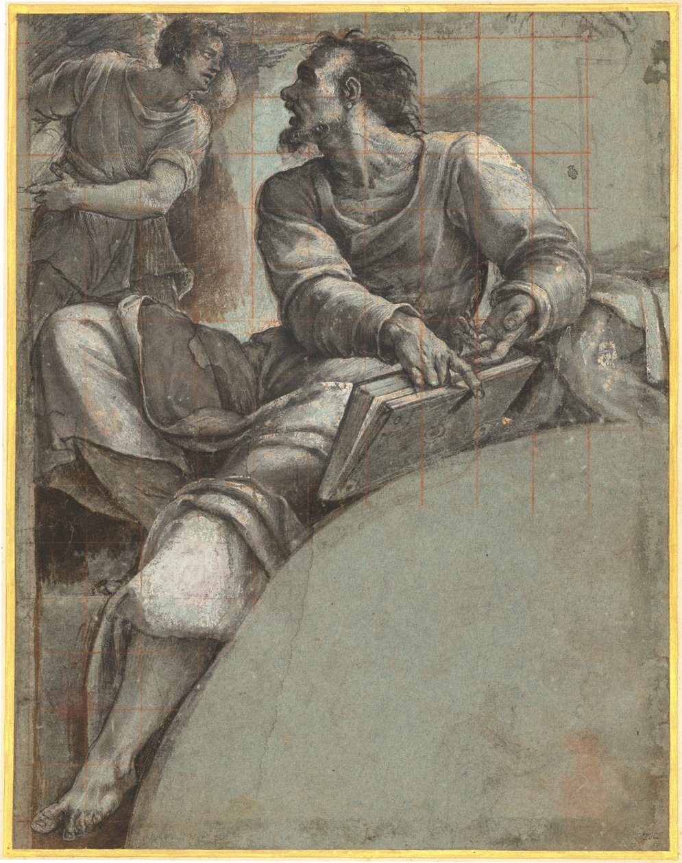 Bir Melek Tarafından Hitap Edilen Peygamber by Sebastiano del Piombo