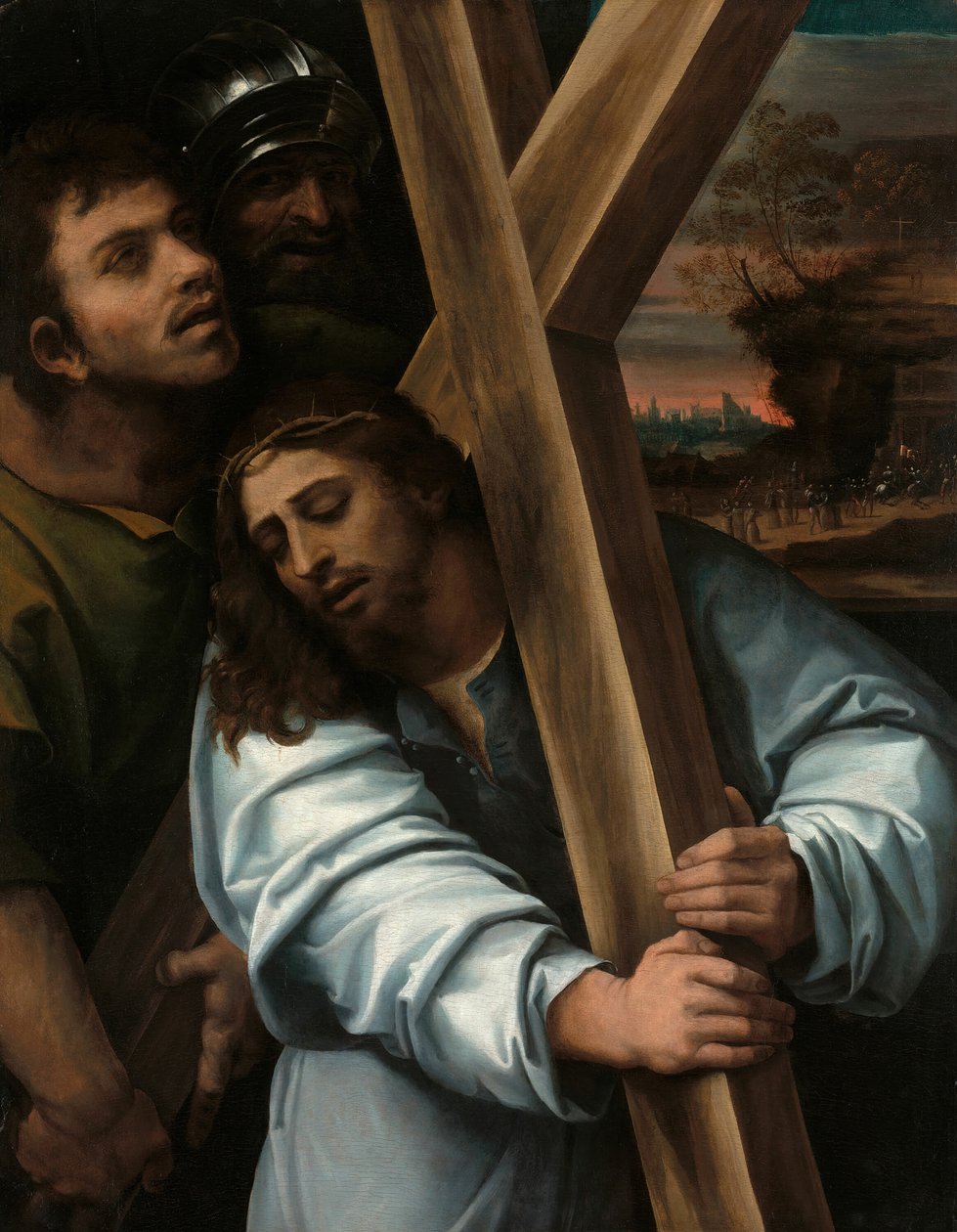Haç Taşıyan İsa, yaklaşık 15151517. by Sebastiano del Piombo