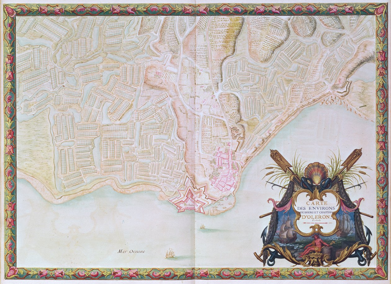 Bayan 988 T. III fol. 42 Louis XIV Atlas