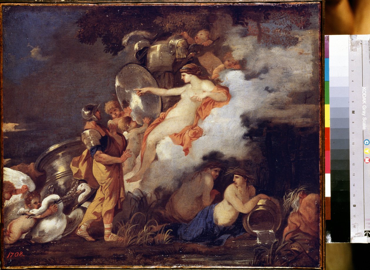 "Venüs ve Aeneas" (Venüs ve Aeneas) Venüs, oğlu Aeneas