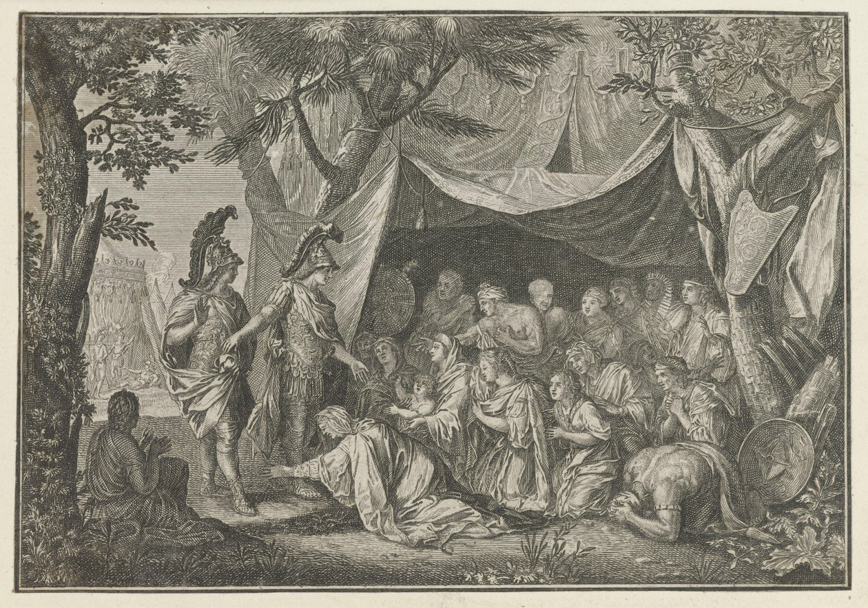 Büyük İskender Stateira, Sisygambis ve Darius Works ailesi ile tanışıyor Charles le Brun (dizi adı) L'ouvrage de Charles le Brun (dizi adı) by Sebastien Leclerc