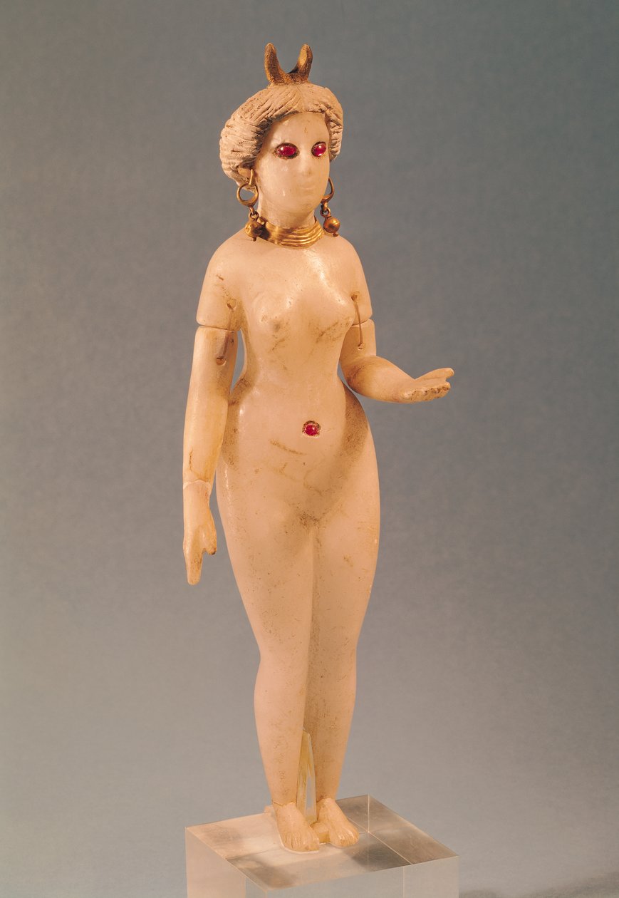 Astarte Heykelciği, MÖ 3.-2. yy (kaymaktaşı) by Seleucid