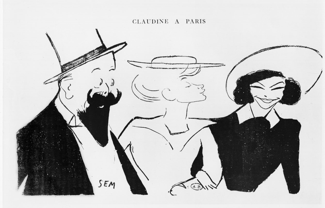 Willy, Colette ve Polaire by Sem