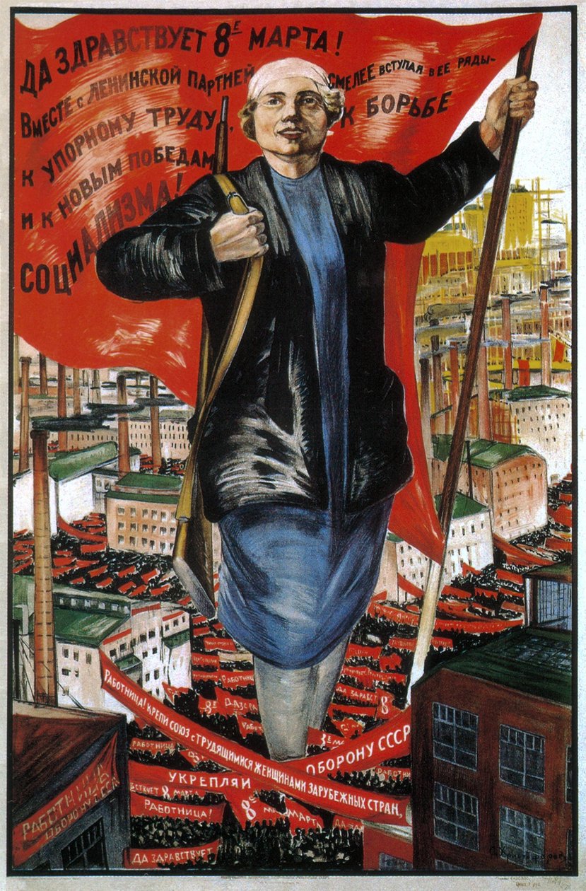 Yaşasın 8 Mart!, 1934 by Sergei Alexandrovich Khristoforov