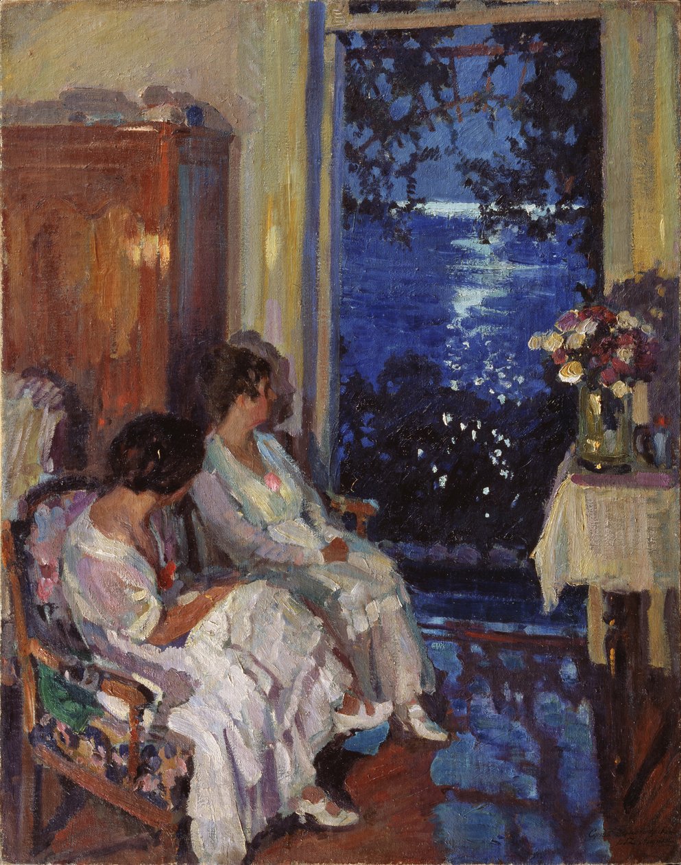 Alupka, 1917 by Sergei Arsenevich Vinogradov
