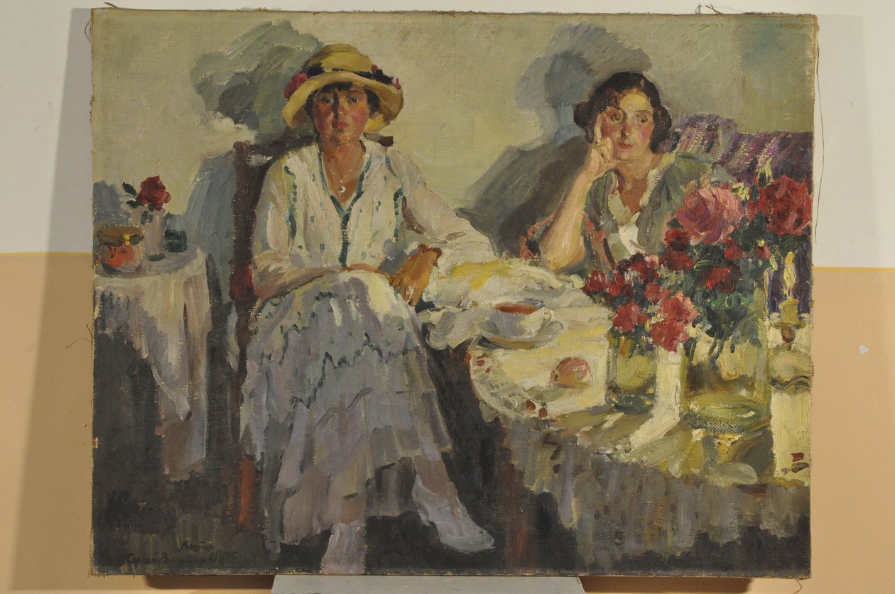 Sonbahar Akşamı Geliyor, 1915 by Sergei Arsenevich Vinogradov
