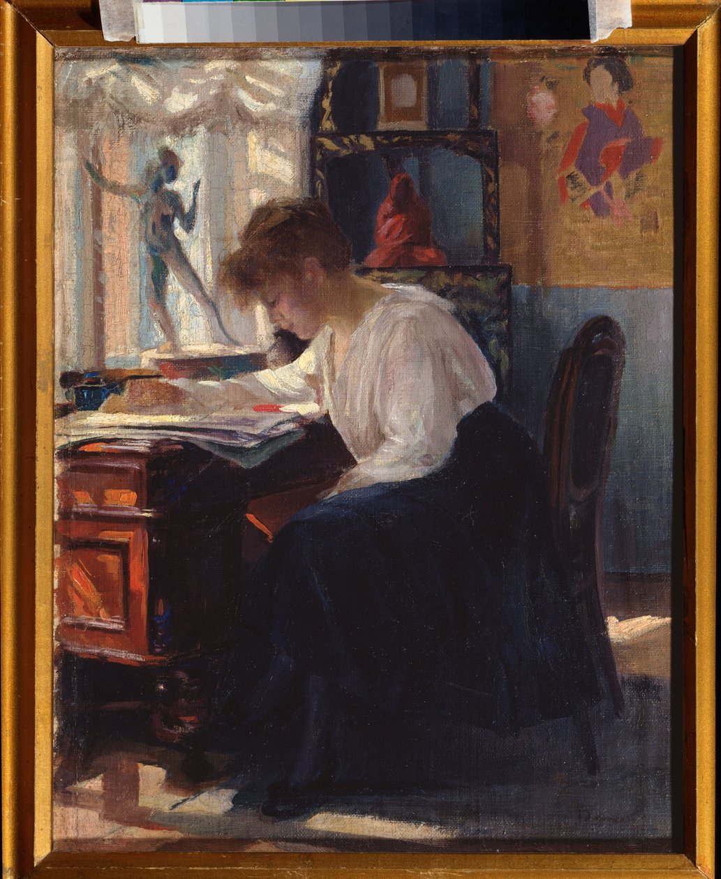 Bir çalışmada (Çalışmada) - Sergei Arsenyevich Vinogradov
