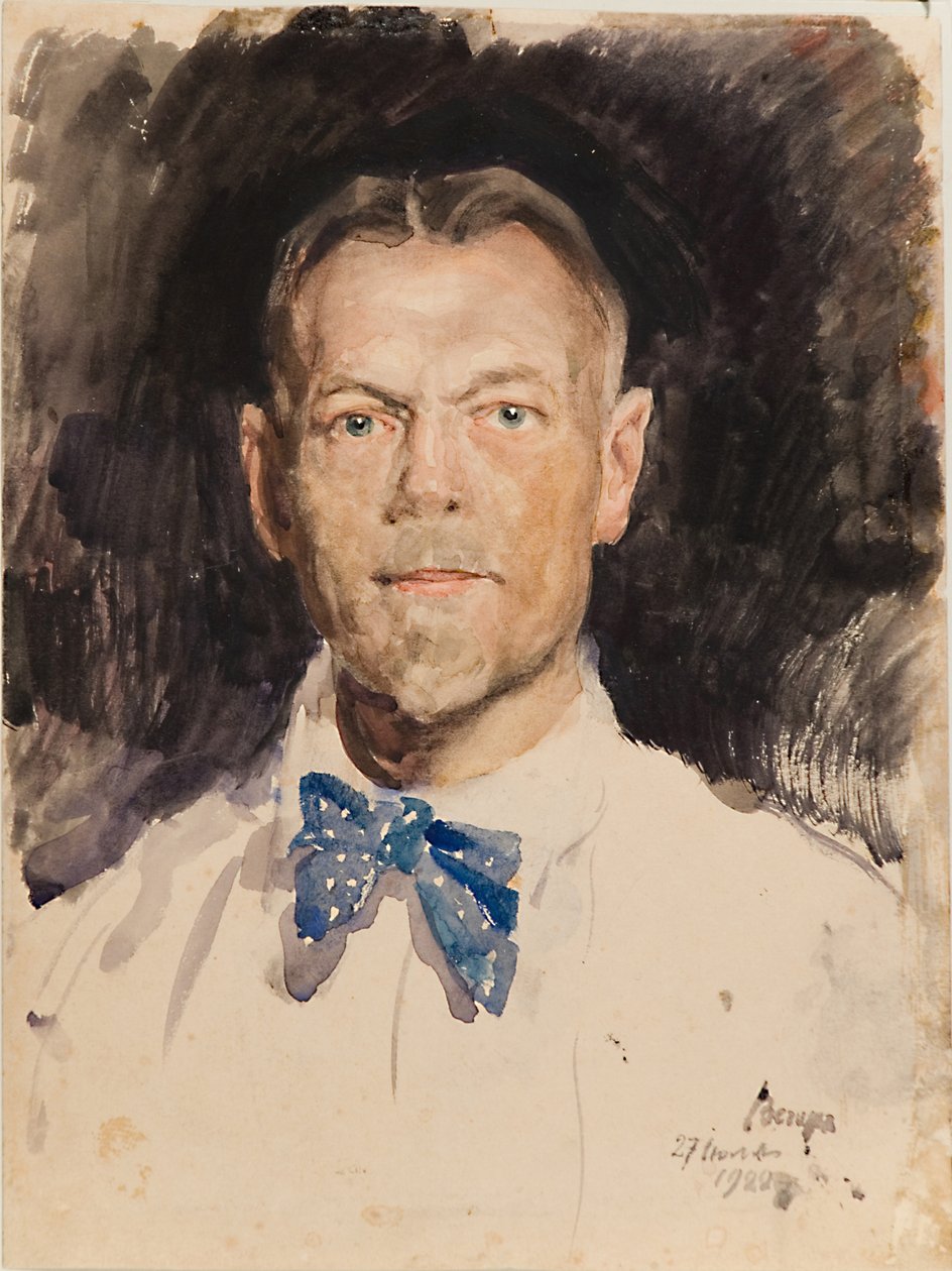 Otoportre, 1922 by Sergei Arsenevich Vinogradov