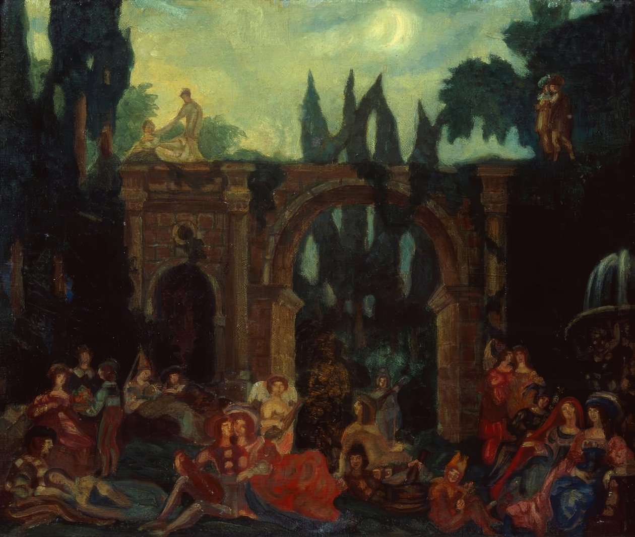 Boccaccio, Decamerone / Sudeikin by Sergei Jurjewitsch Sudeikin