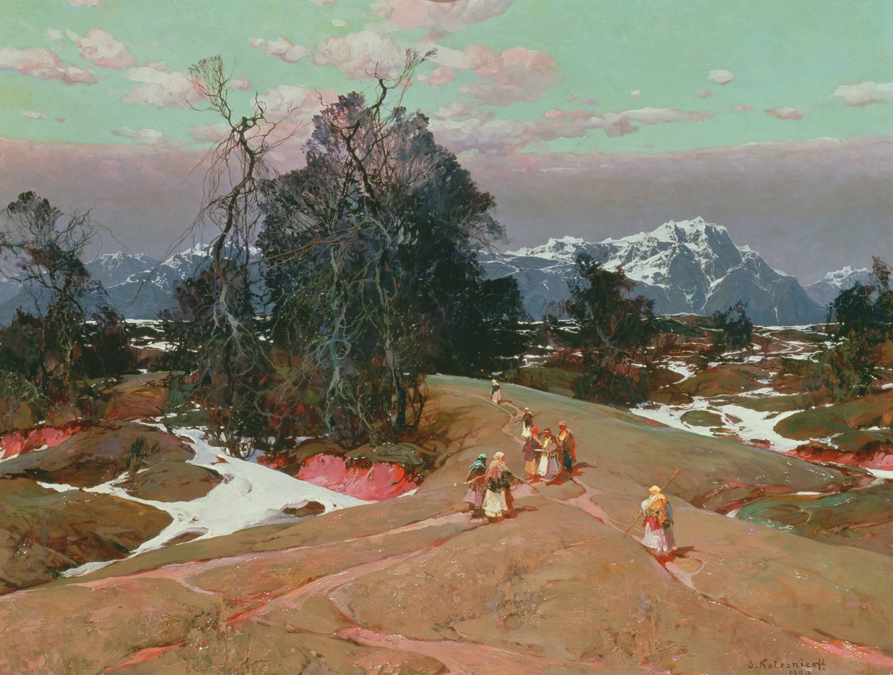 Dağ Manzarası by Sergei Kolesnikoff