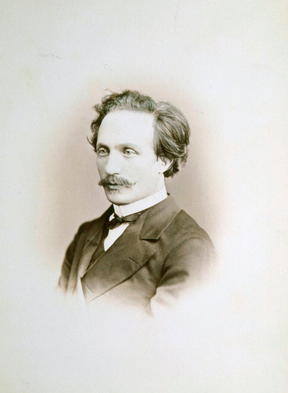 Alexander Winterberger, piyanist ve orgcu, 19. yüzyıl by Sergei Lvovich Levitsky