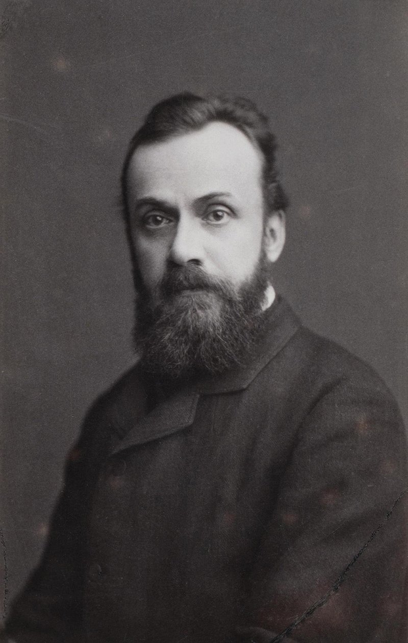 Yazar Gleb Ivanovich Uspensky'nin portresi 18431902, 1870 by Sergei Lvovich Levitsky