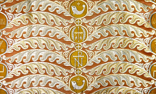 Olovyanishnikov Fabrikada Altın Saten, 20. yüzyılın başları (tekstil) by Sergei Vashkov