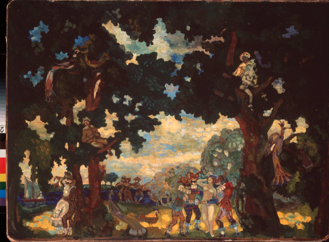 Harlequinade. (Commedia dell