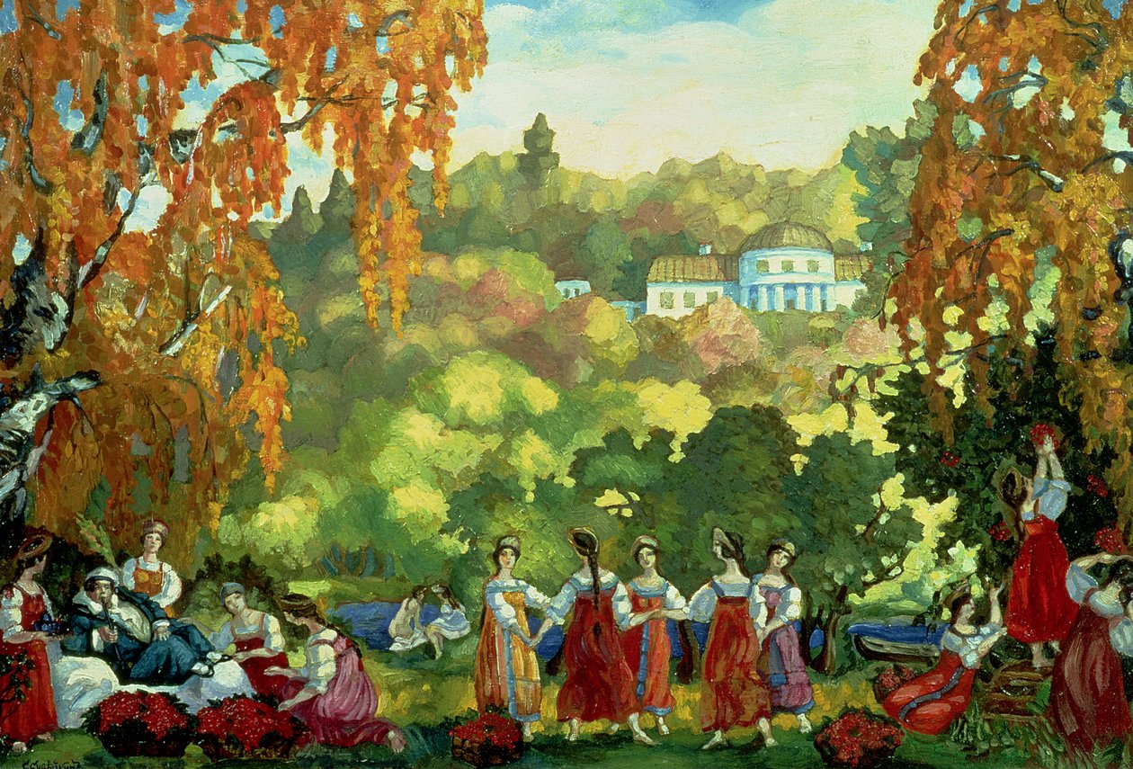 Erken Sonbaharda Yaz Günleri by Sergei Yurevich Sudeikin
