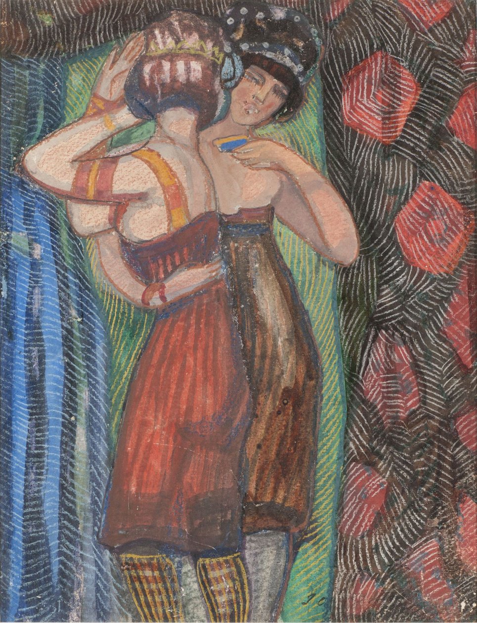 İki kadın. by Sergei Yurievich Sudeykin