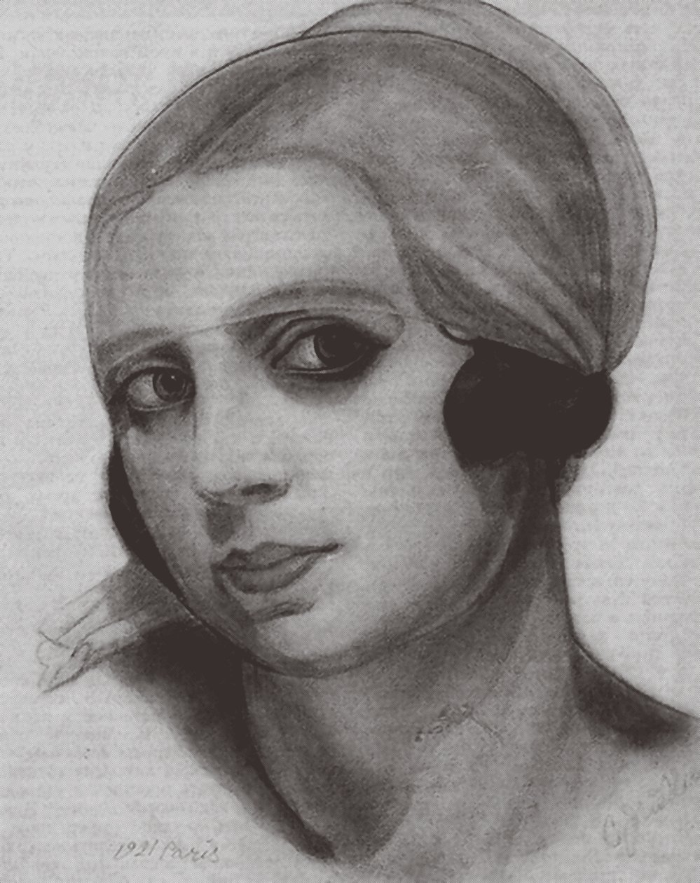 Vera de Bosset Stravinsky 1888-1982, 1921 by Sergei Yurievich Sudeykin