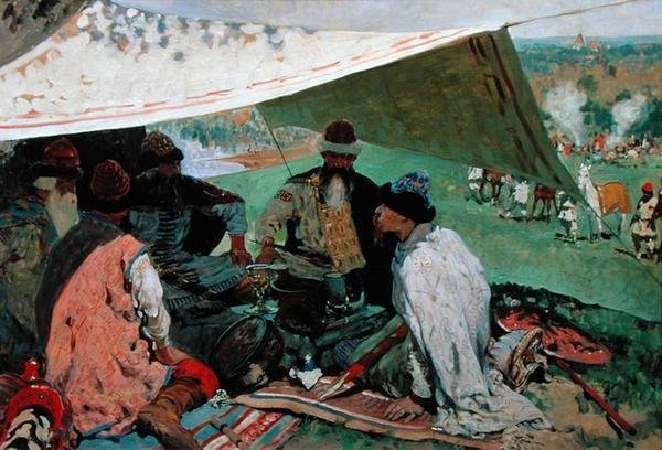 Prensler Sözleşmesi, 1910 by Sergej Vasilevic Ivanov